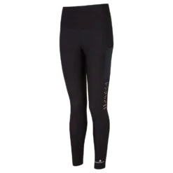 RONHILL Tech Winter Womens Thermal Running Tights All Black