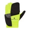 RONHILL Wind-Block Flip Running Gloves With Mitten Black/Fluo Yellow -RONHILL Store wind block flip running gloves with mitten black fluo yellow p6865 27035 image