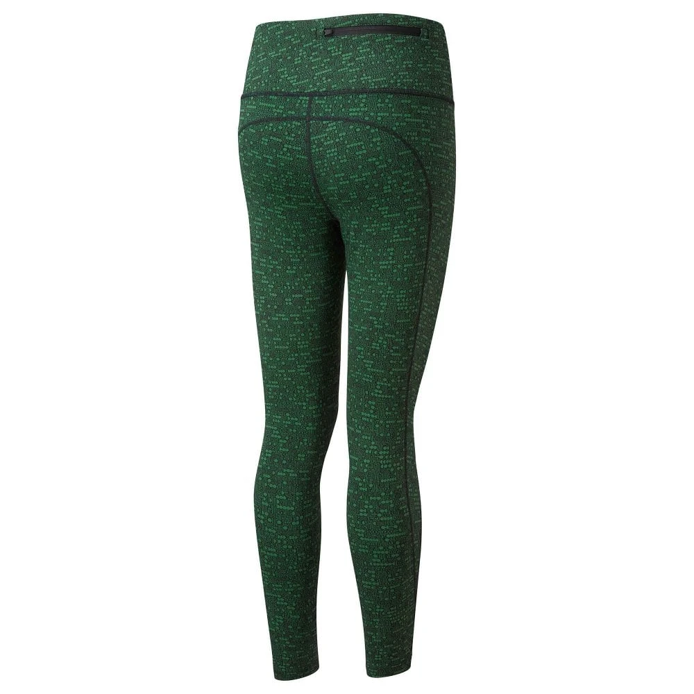 RONHILL Women's Life Deluxe Crop Running Tights Fairway/Black 4 RONHILL Women's Life Deluxe Crop Running Tights Fairway/Black - Image 2