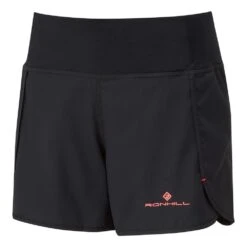RONHILL Womens Stride Revive Running Shorts Black/Purple