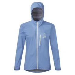 RONHILL Women's Tech Gore-Tex Mercurial Running Jacket Lake Blue/Vanilla